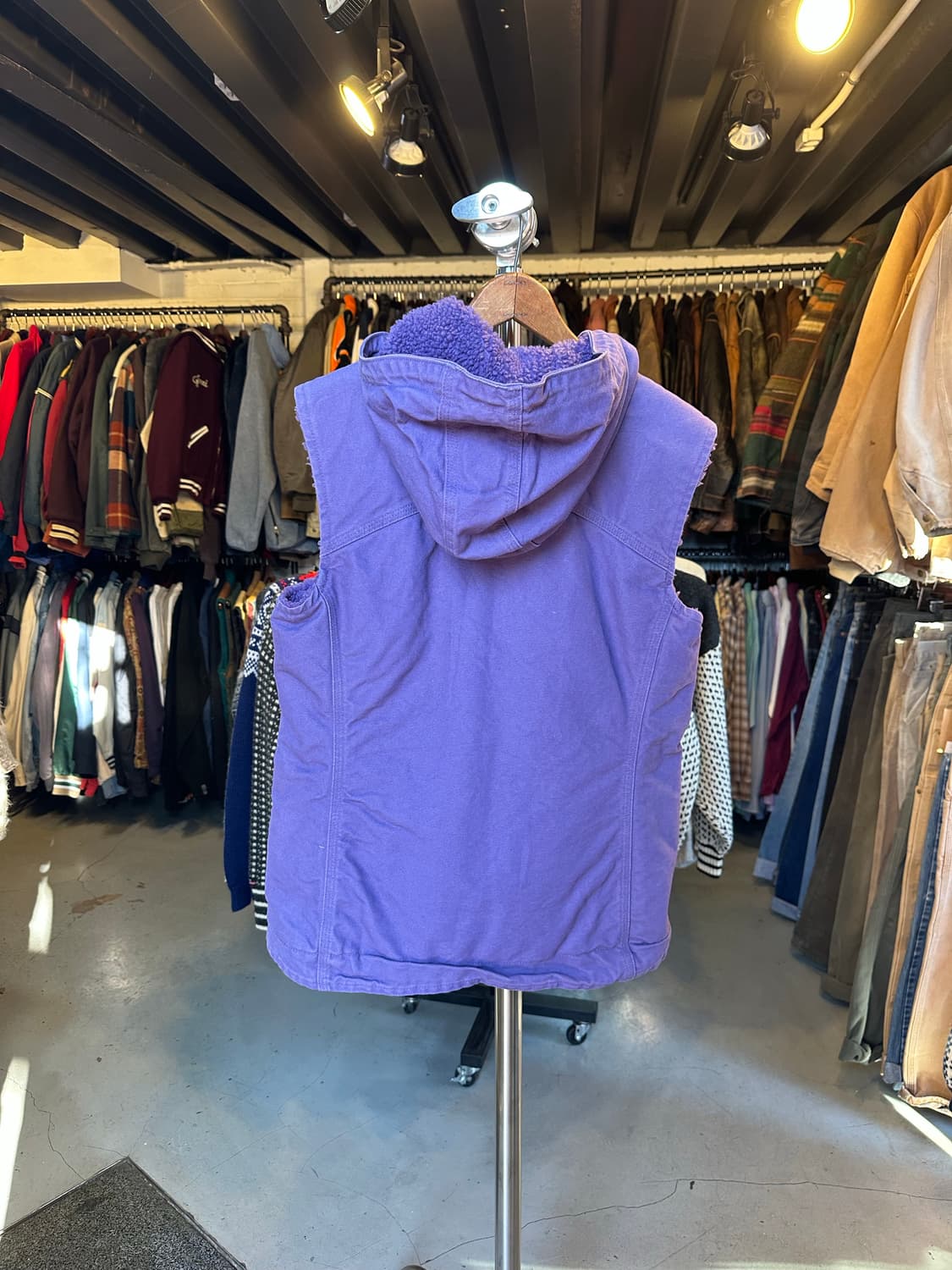 칼하트 쉐르파 라이닝 컨버스 후드 베스트 상품이미지2