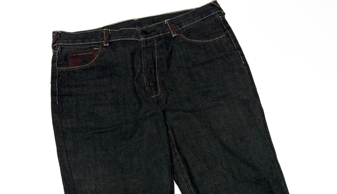 RMC 사무라이 백로고 자수흑청진 36 상품이미지3