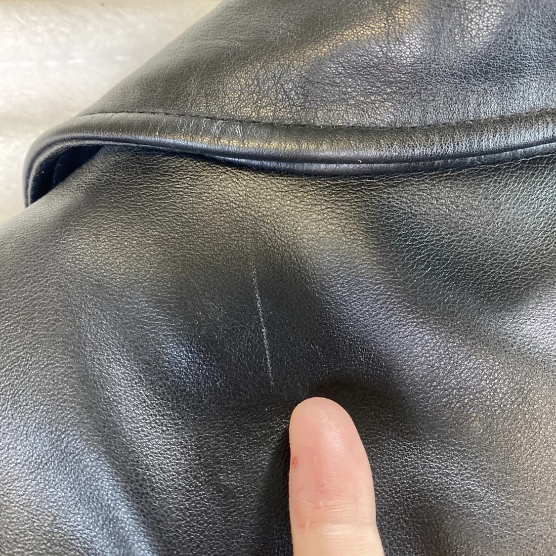 올드 갭 레더 집업 자켓 상품이미지9