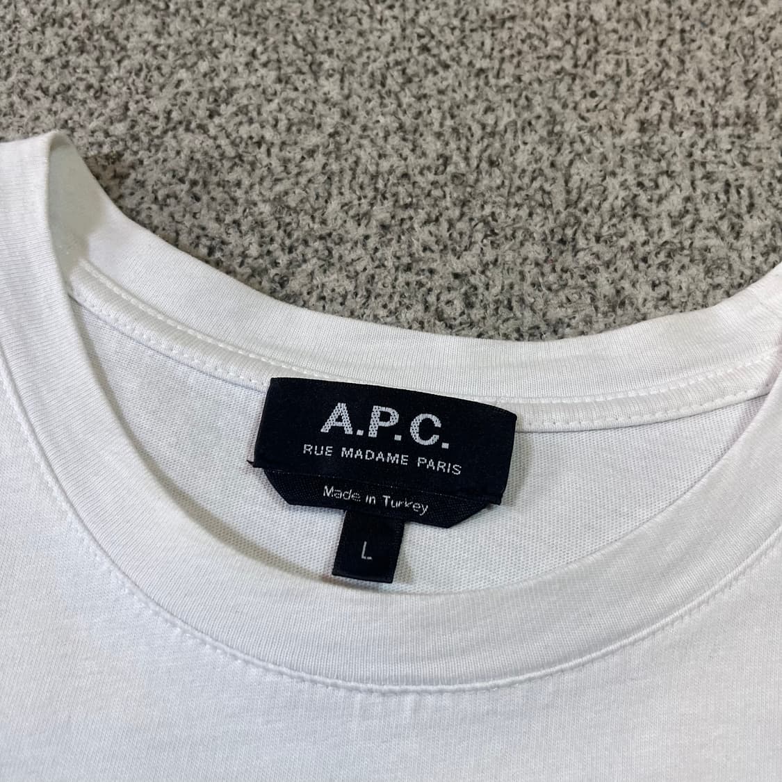  A.P.C. 아페쎄 빅로고 반팔 상품이미지3