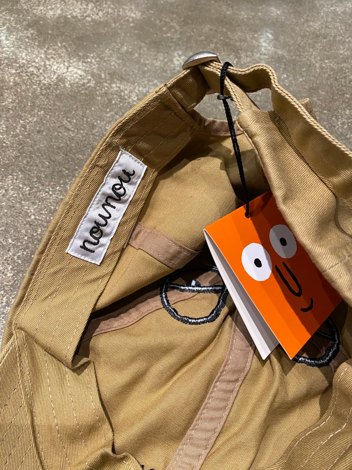 누누 베이지 볼캡 모자 (NEW) 상품이미지6