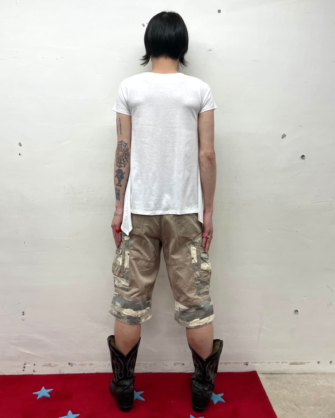 stingray black lettering T-shirt 상품이미지6