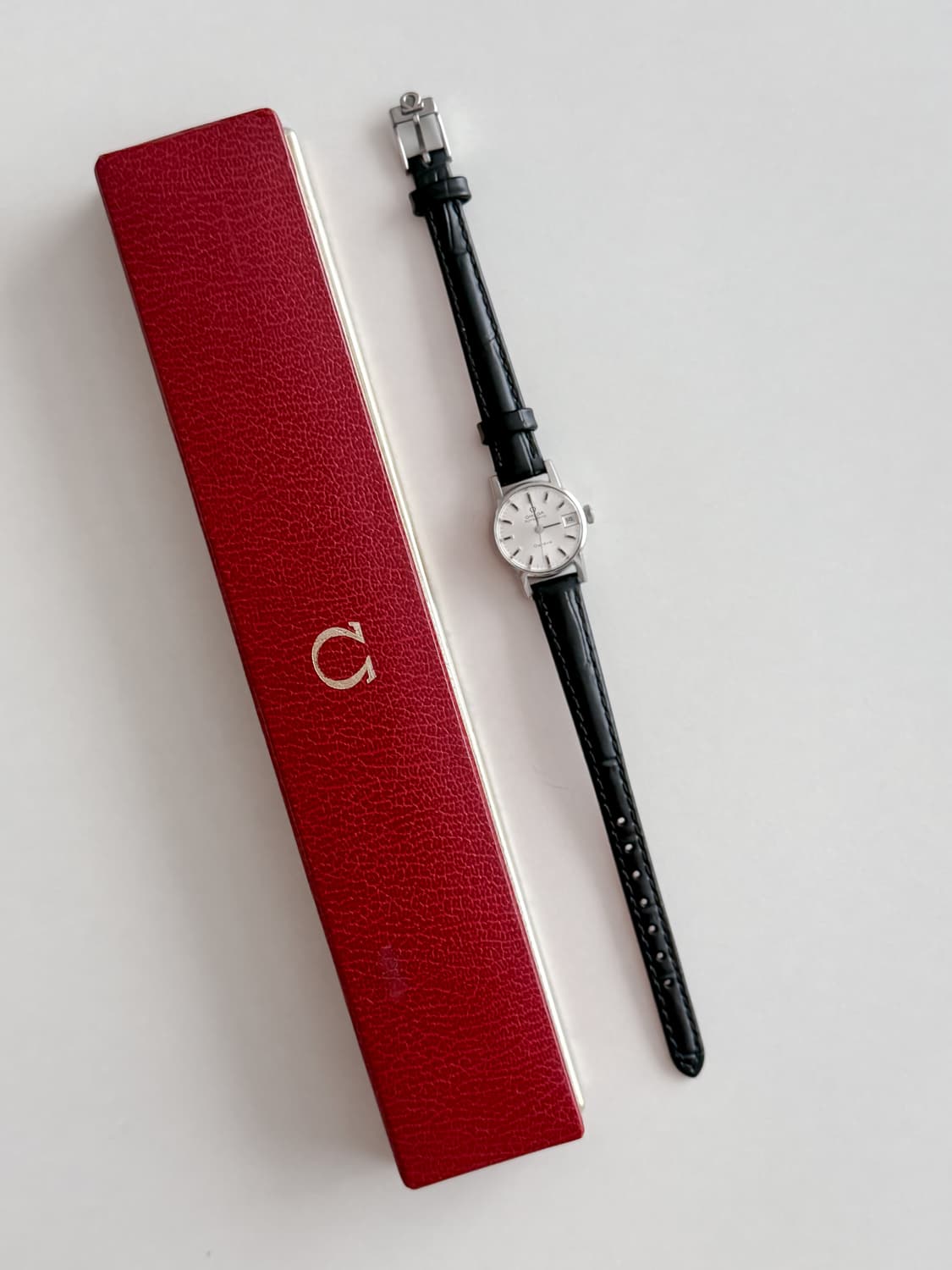 오메가 제네브 실버 수동 시계 상품이미지10