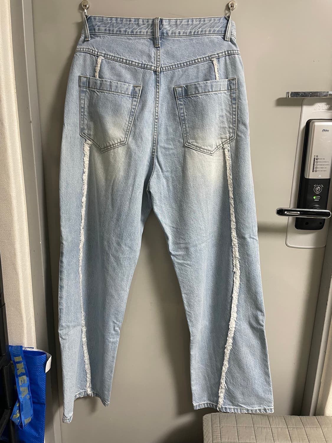 NOUN 노운 연청 wave cut denim pants 1사이즈 상품이미지3