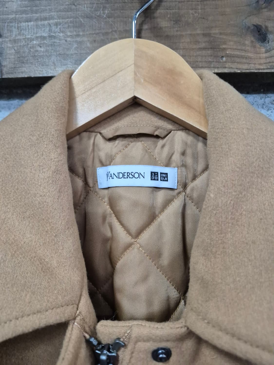 유니클로 JW 앤더슨 울블랜드 숏코트 상품이미지7