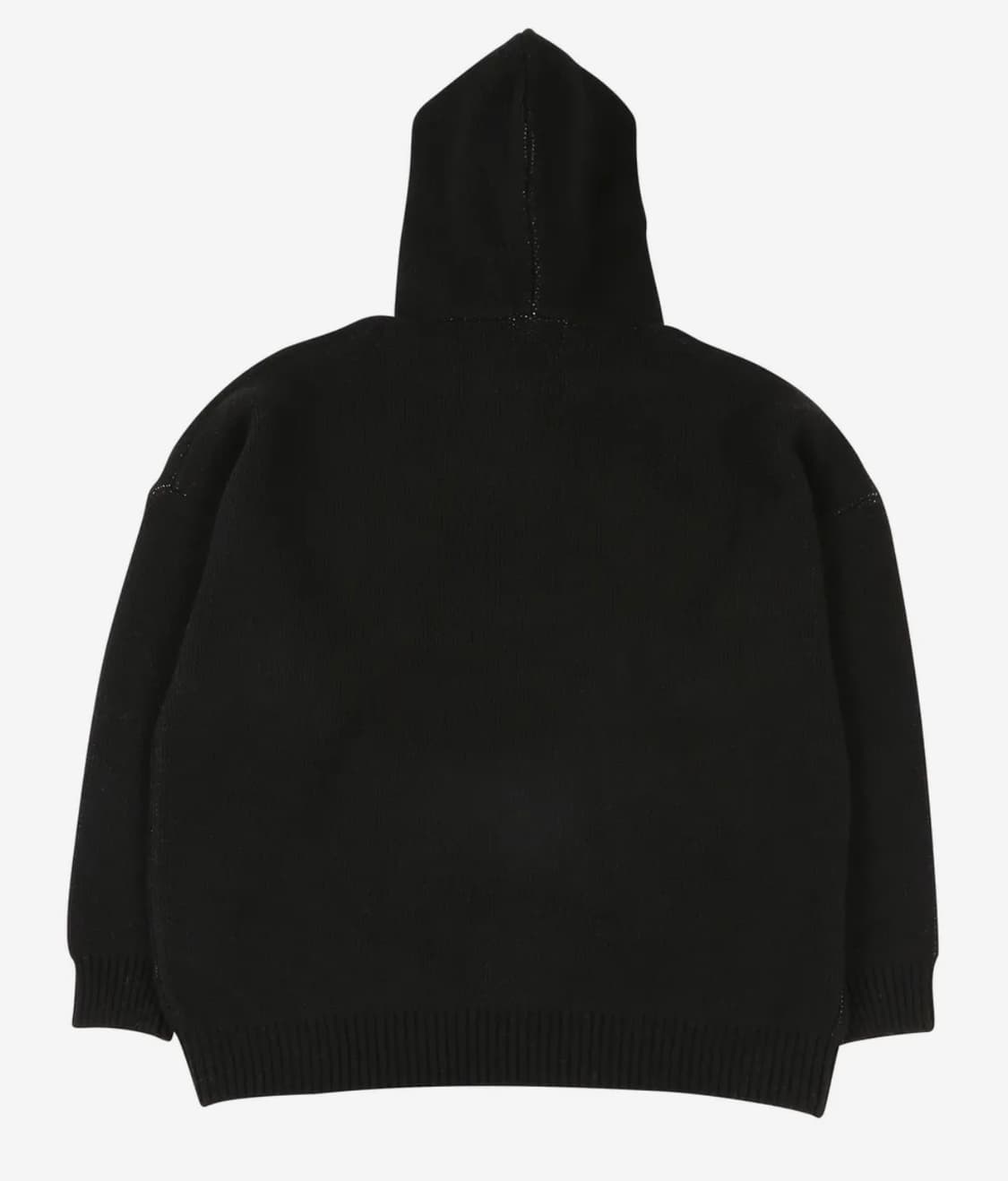 아조바이아조DBOF Wool Knit Hoodie [BLACK] 상품이미지3