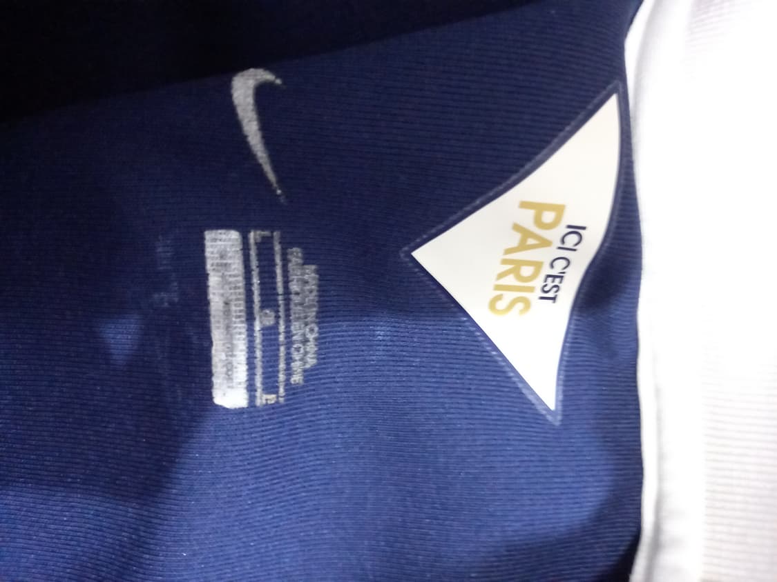 나이키 파리생제르망 네이비 트랙탑 저지 져지집업 100/L 상품이미지5