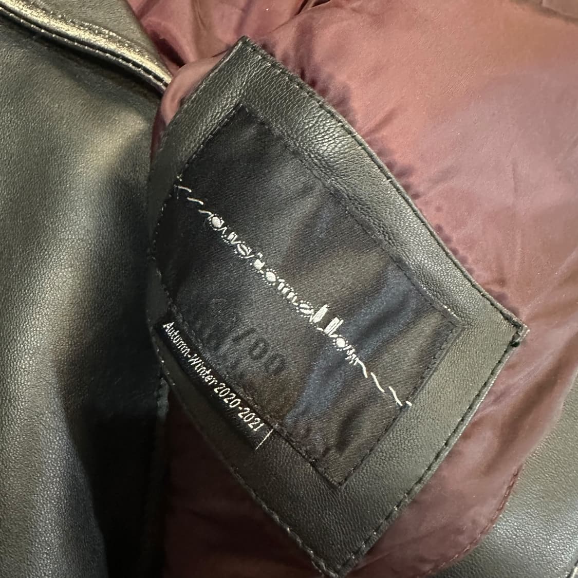 커스텀멜로우 쉽스킨 라이더 자켓 상품이미지6