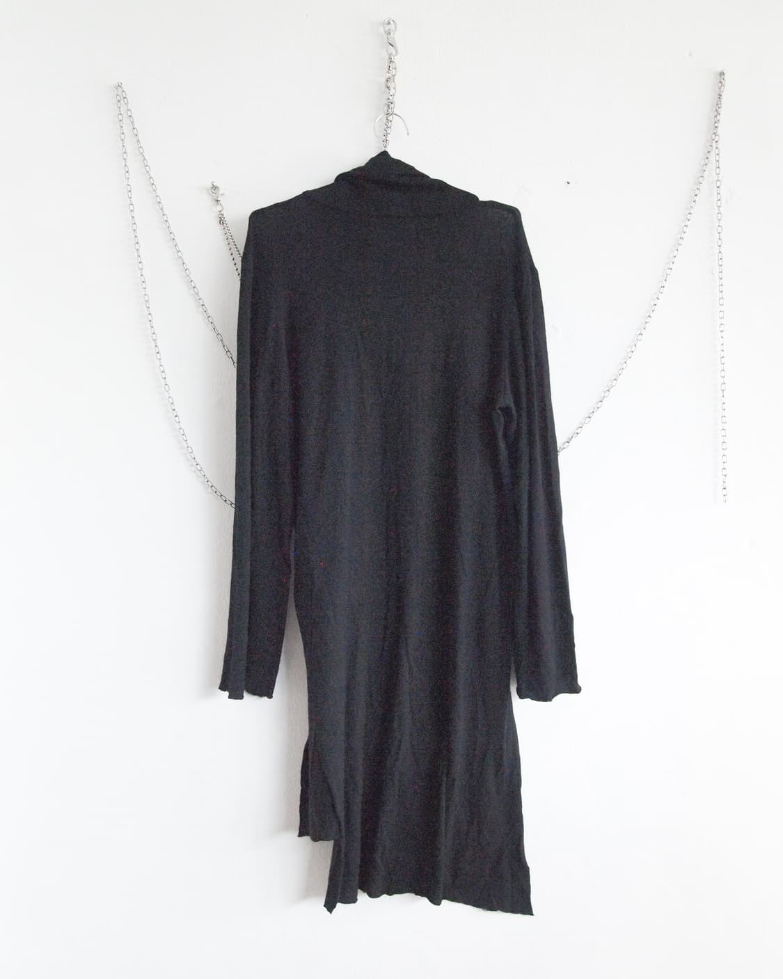 kujaku by 니시자카 타쿠마 asymmetric 하이넥 울 롱슬리브 상품이미지7