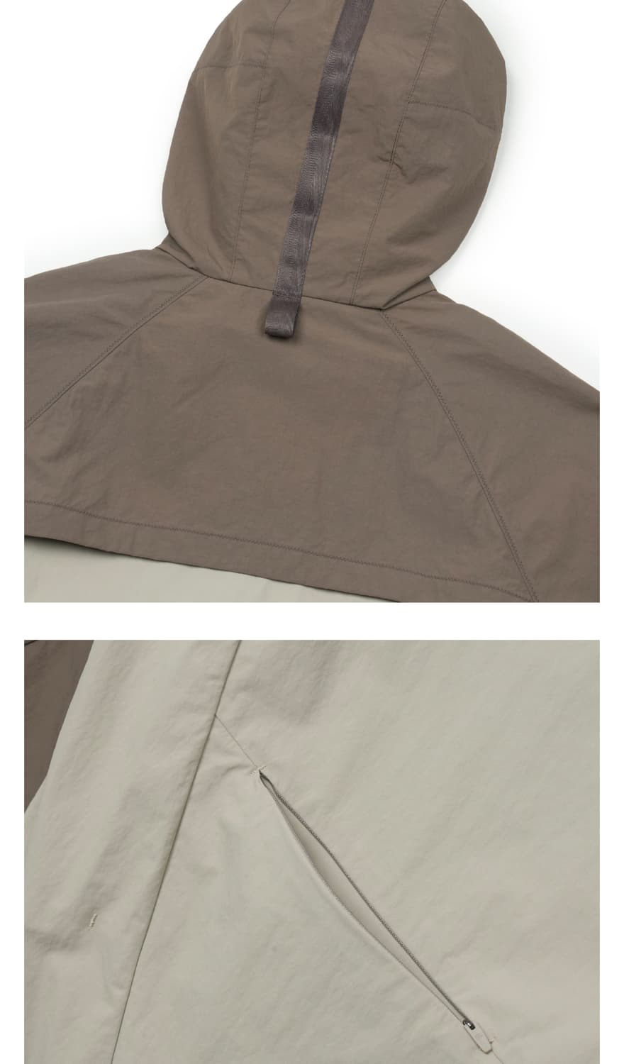 [4] 산산기어 알파 자켓 브라운 바람막이 상품이미지4