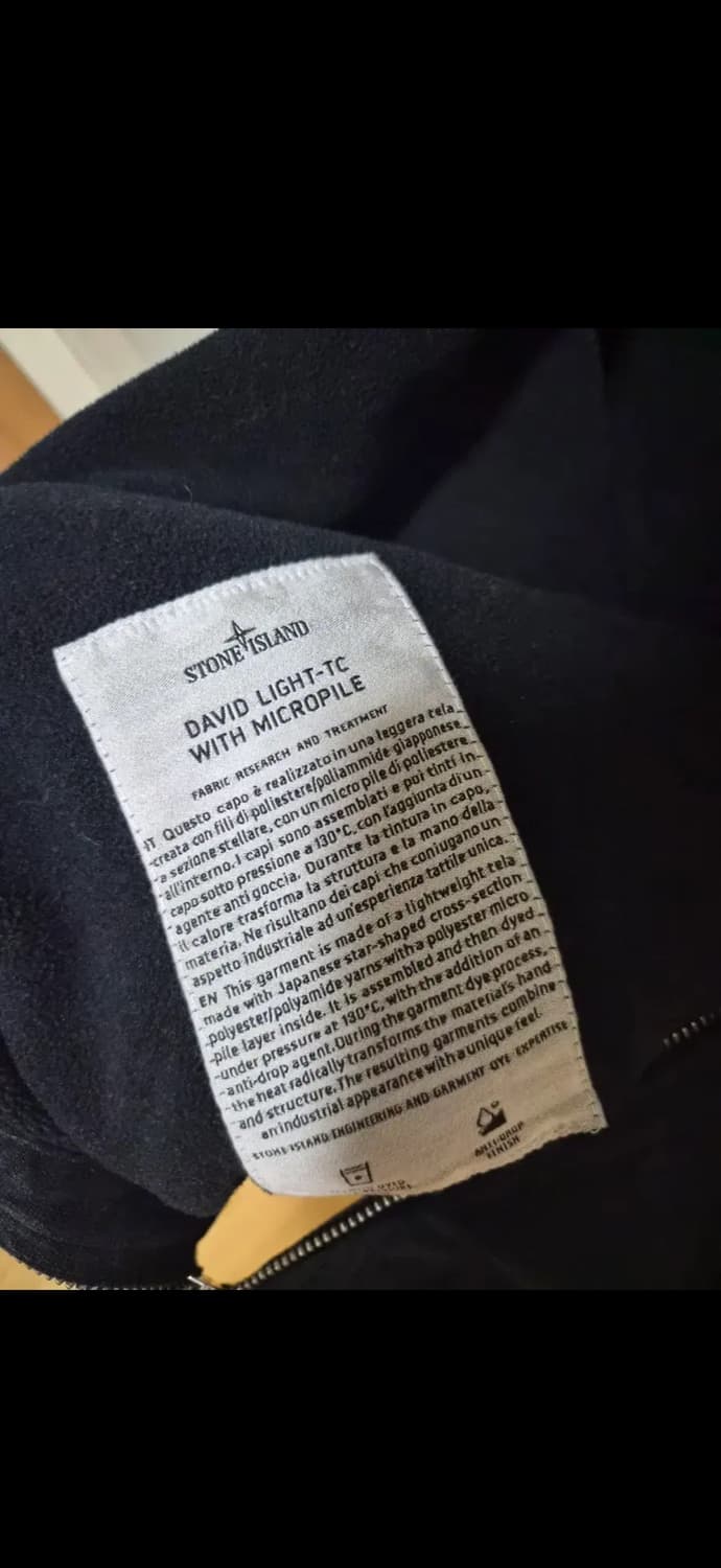 스톤아일랜드 DAVID LIGHT-TC WITH MICROPILE 자켓 상품이미지4
