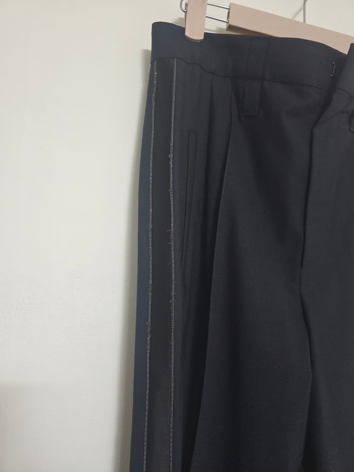 브루넬로 쿠치넬리 네이비 울 슬랙스 38 상품이미지8