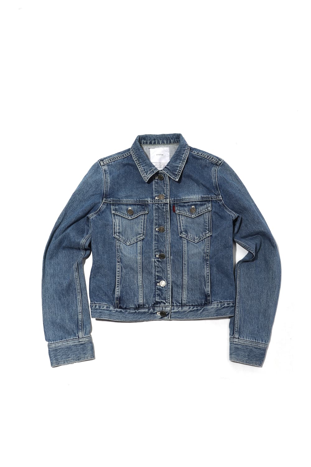 SYSTEM 데님 청 재킷 size 44 상품이미지1