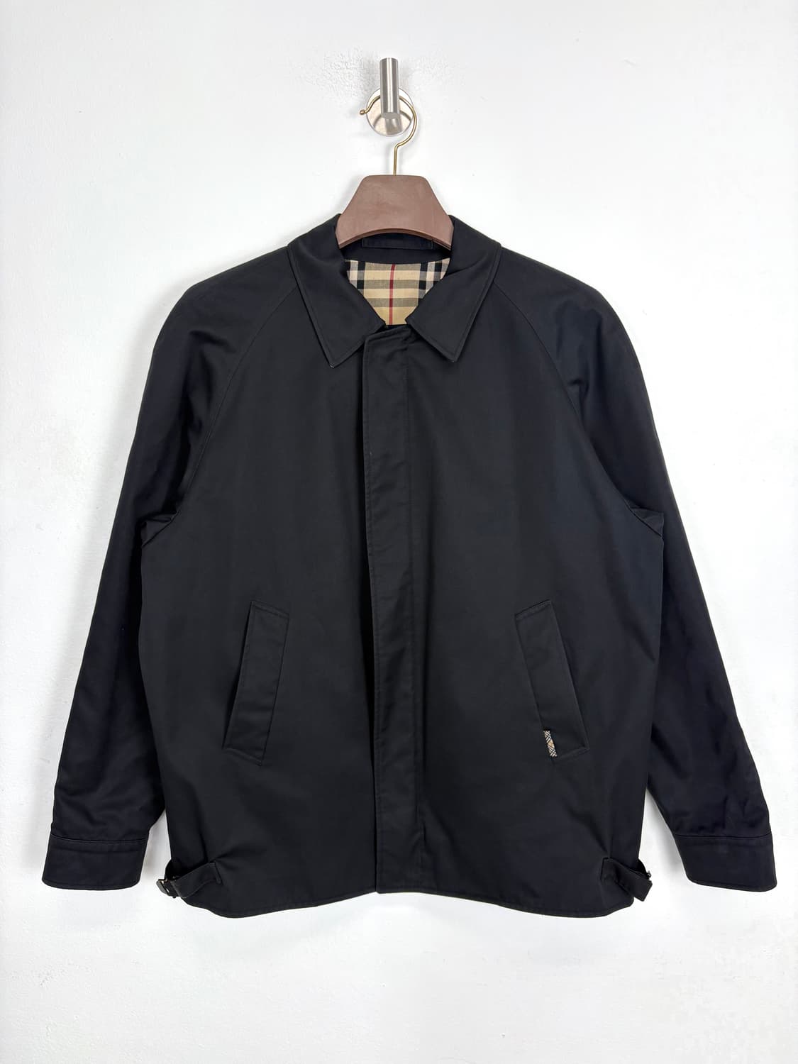  [2XL] BURBERRY 버버리 블랙 블루종 상품이미지1