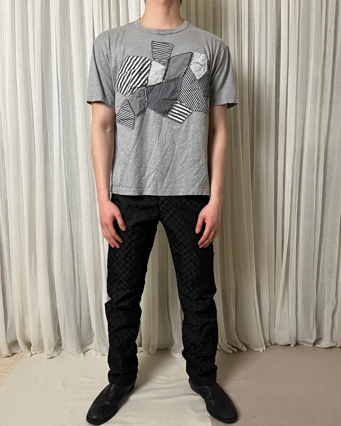 꼼데가르송 옴므 패치워크 티셔츠 comme des garcons 상품이미지7