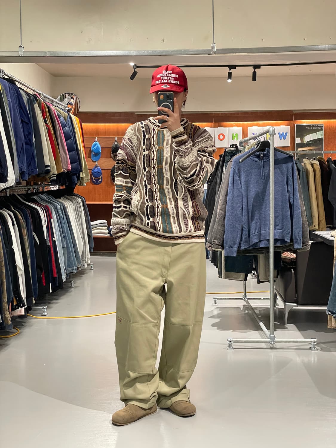 빈티지 케이블 니트   상품이미지3