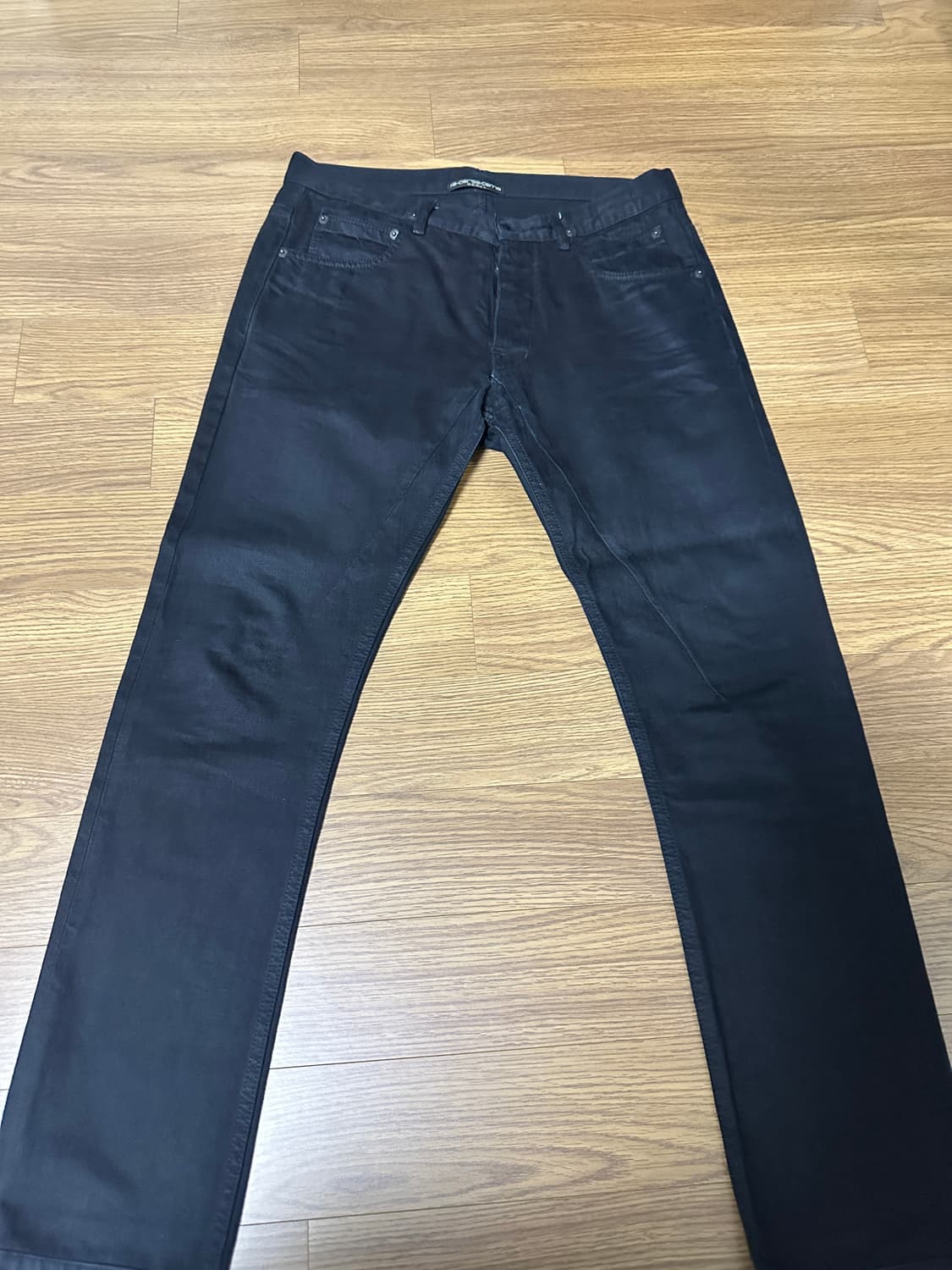 릭오웬스 디트로이트 흑청 데님 상품이미지1