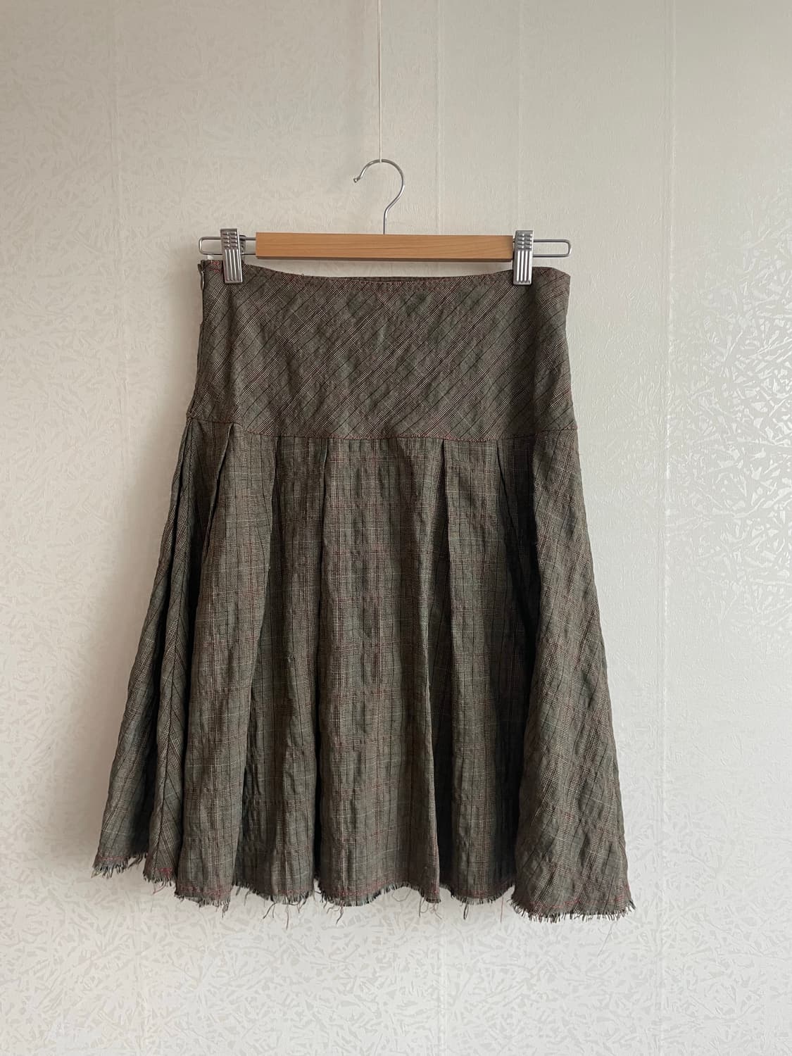 Japanese vintage pleated skirt  상품이미지2