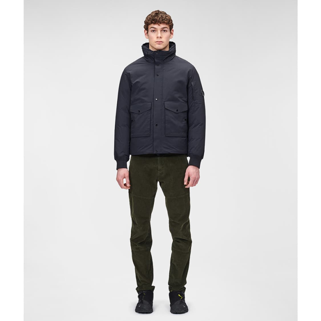 [새상품] CP컴퍼니 Micro-M 패딩 자켓 46(슬림m)다크 네이비 상품이미지4