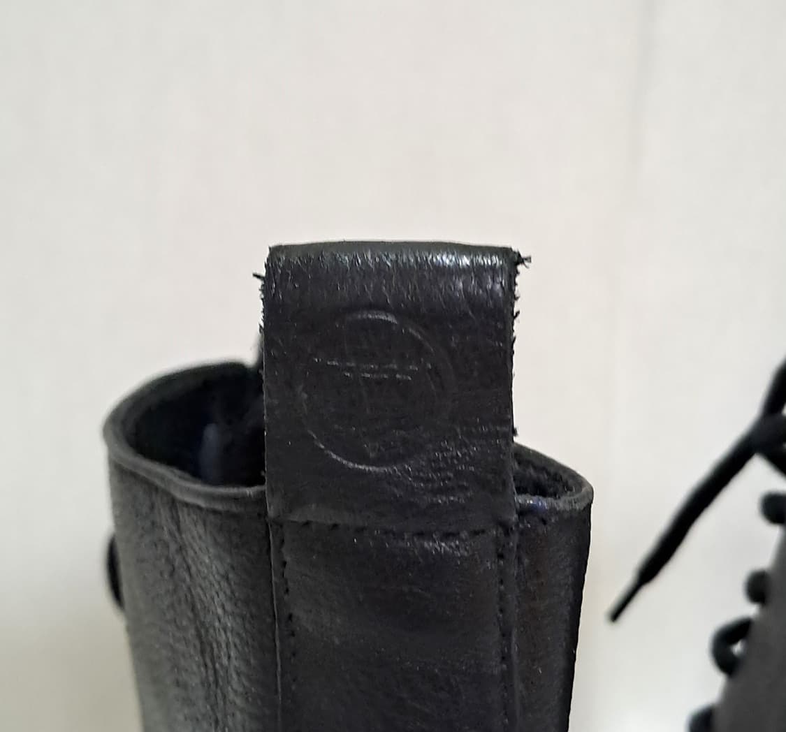 (택포) 마시모두띠 가죽 블랙 워커 265 B781 상품이미지6