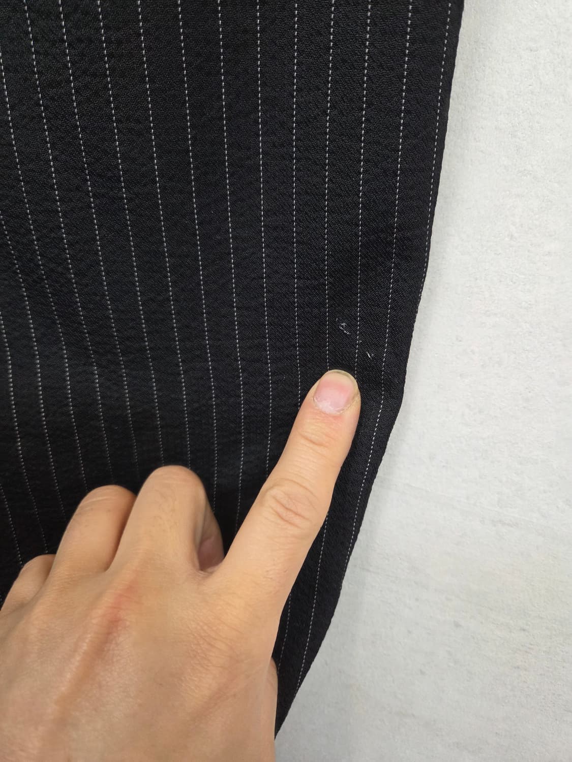 버버리 올드스쿨시어서커 스트라이프 썸머 카브라 슬렉스 팬츠 34 상품이미지8