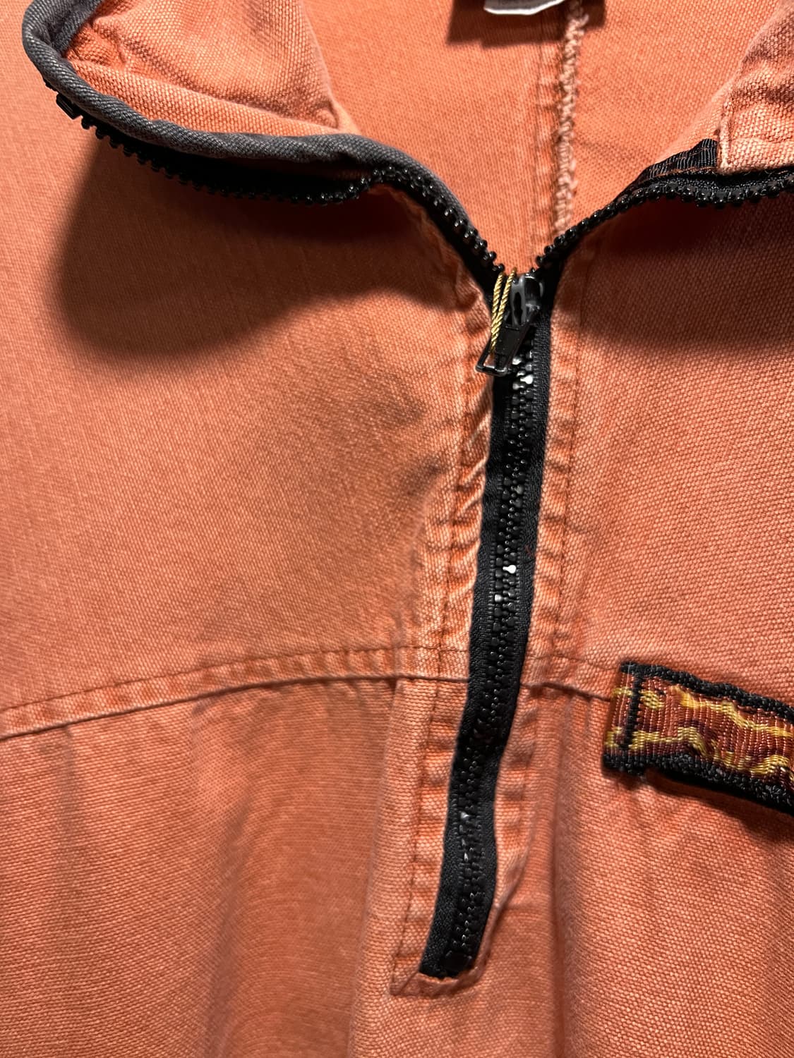 [L]KAVU 카부 Made in USA 브릭레드 캔버스 풀오버 셔츠 상품이미지5