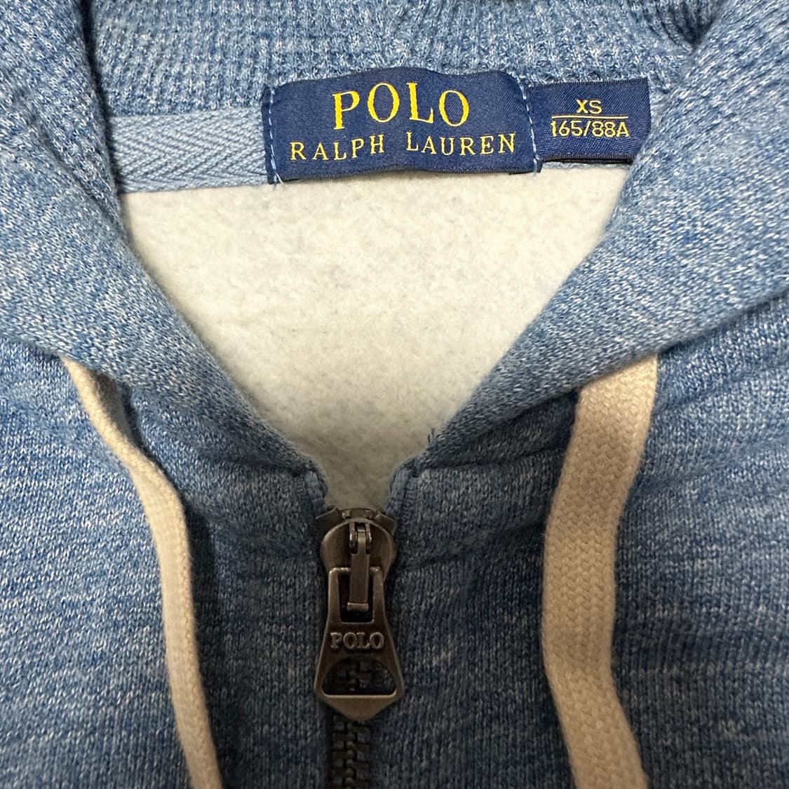 POLO RALPH LAUREN hoodie zipup blue 상품이미지4