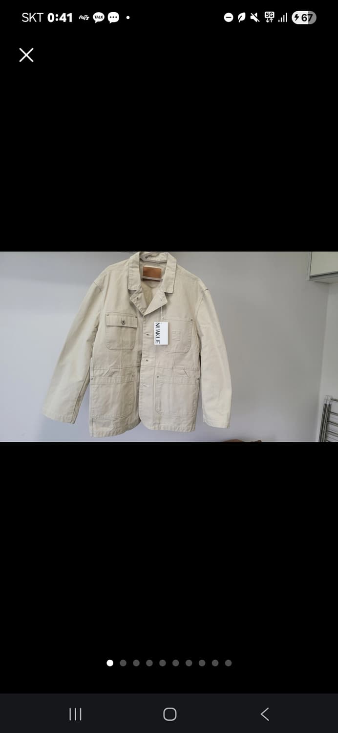 누아클레 옥스퍼드 워크자켓 새상품 상품이미지1