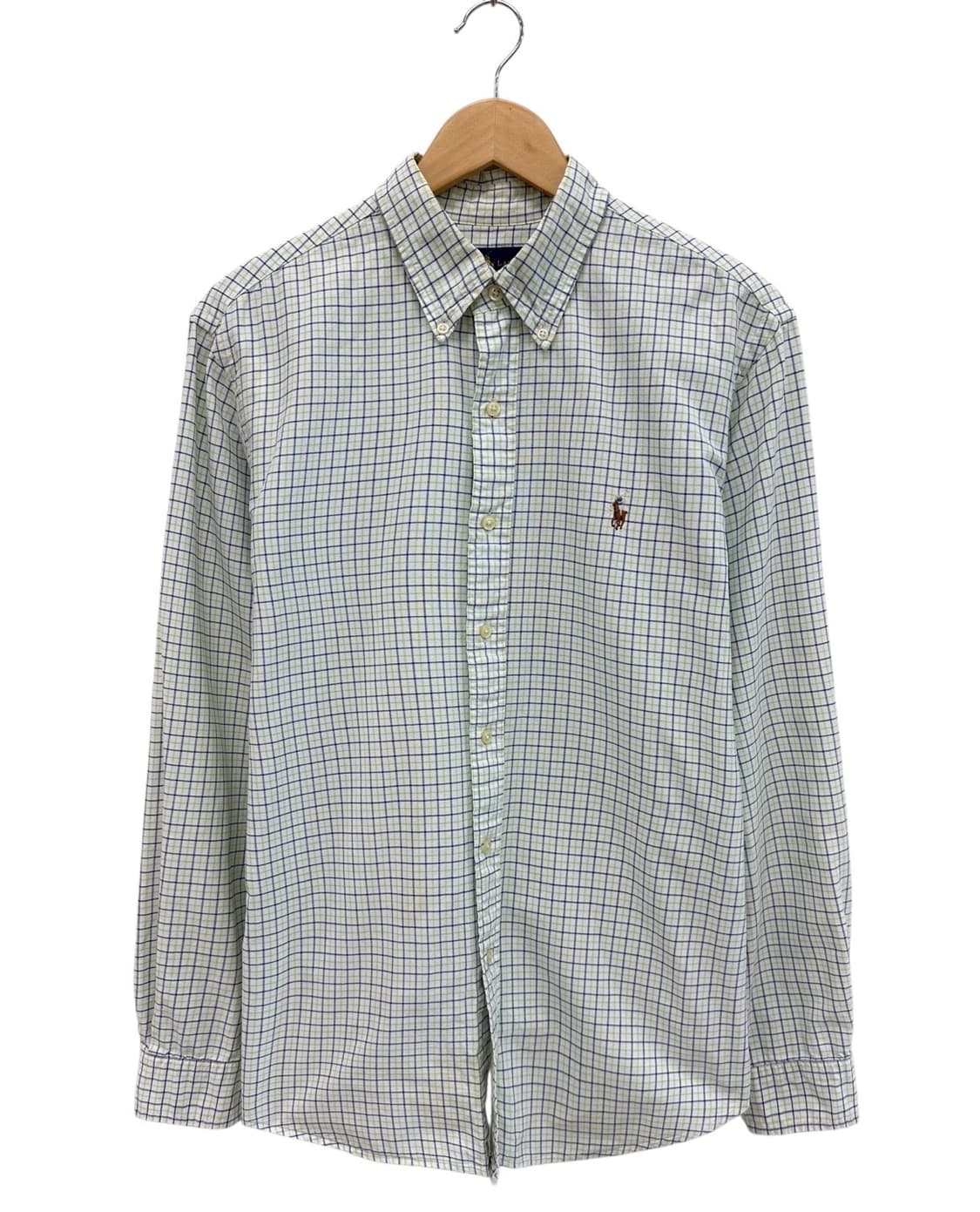 폴로 랄프로렌 체크 셔츠 그린 (L~XL))  상품이미지1