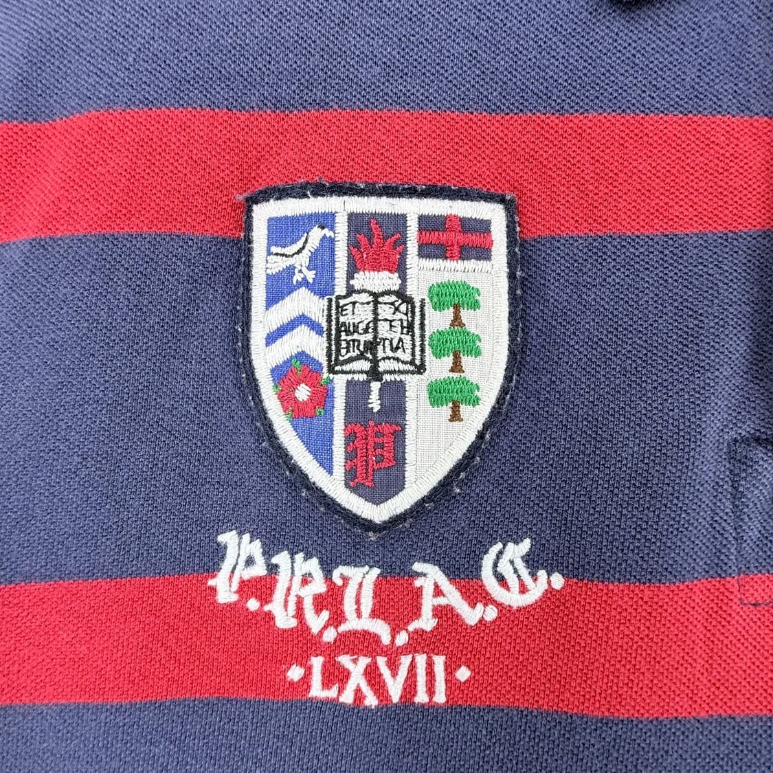 폴로 랄프로렌 빅포니 PRLAC 크레스트 스트라이프 카라티 상품이미지5