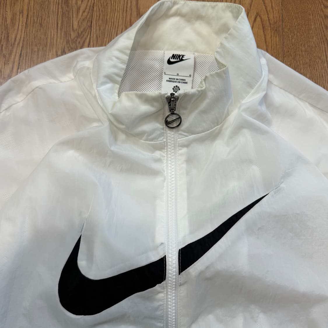 Nike NSW 에센셜 우븐 바람막이 화이트 상품이미지2