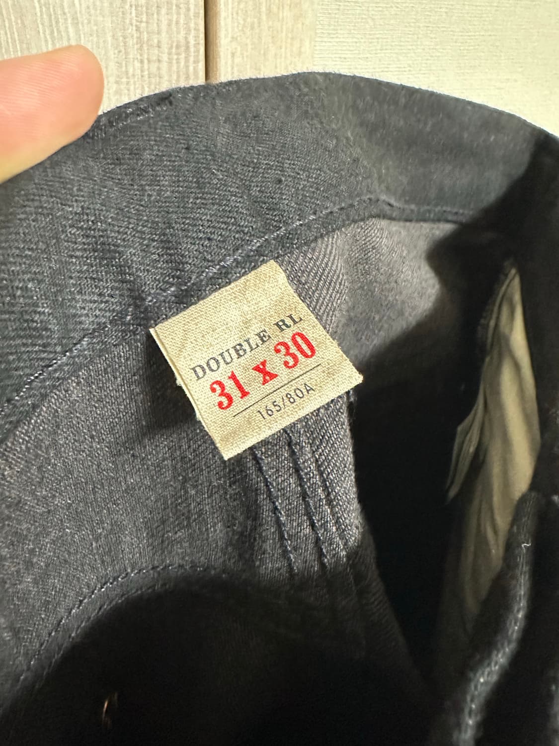RRL(더블알엘) / 빈티지파이브포켓 블랙온블랙 / 31X30 상품이미지4