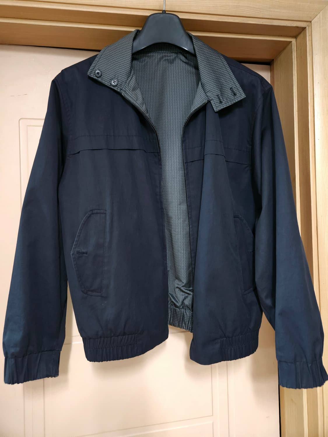 던힐 리버시블 블루종 자켓 상품이미지1