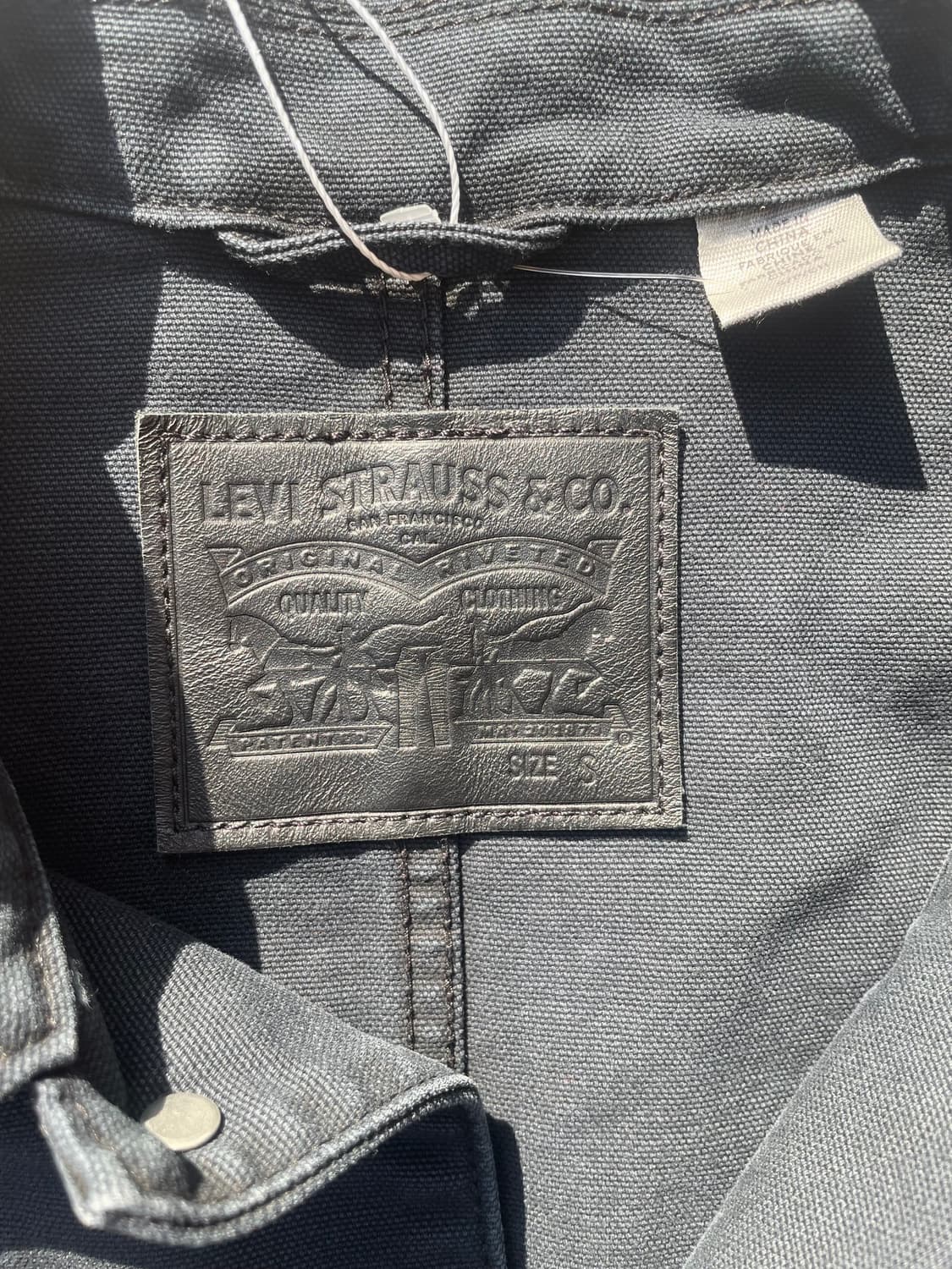 리바이스 블랙 워크 초어자켓 상품이미지9