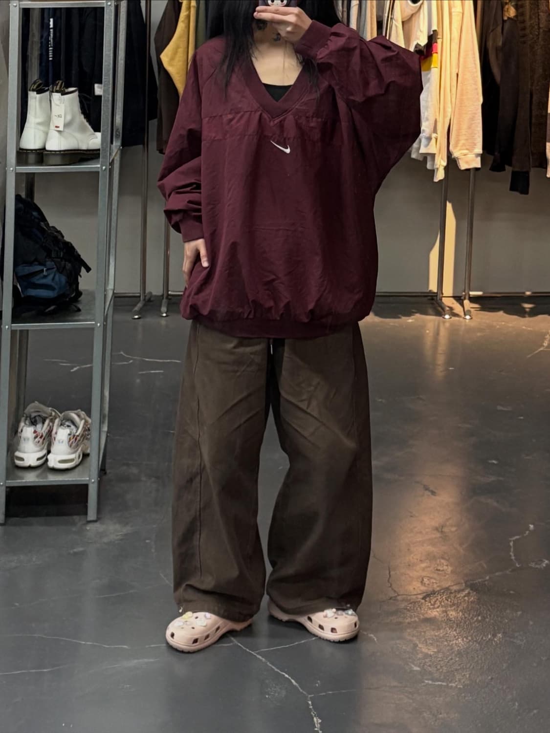 나이키 버건디 웜업 A2471 상품이미지1