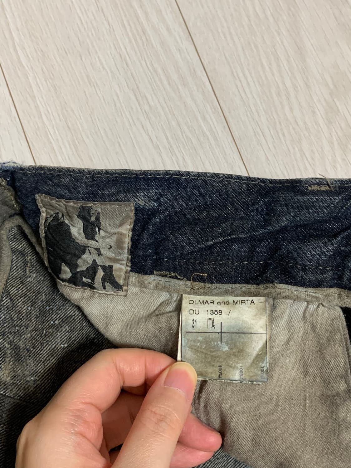 Rick Owens O&M Baggy Dust Shorts 상품이미지5