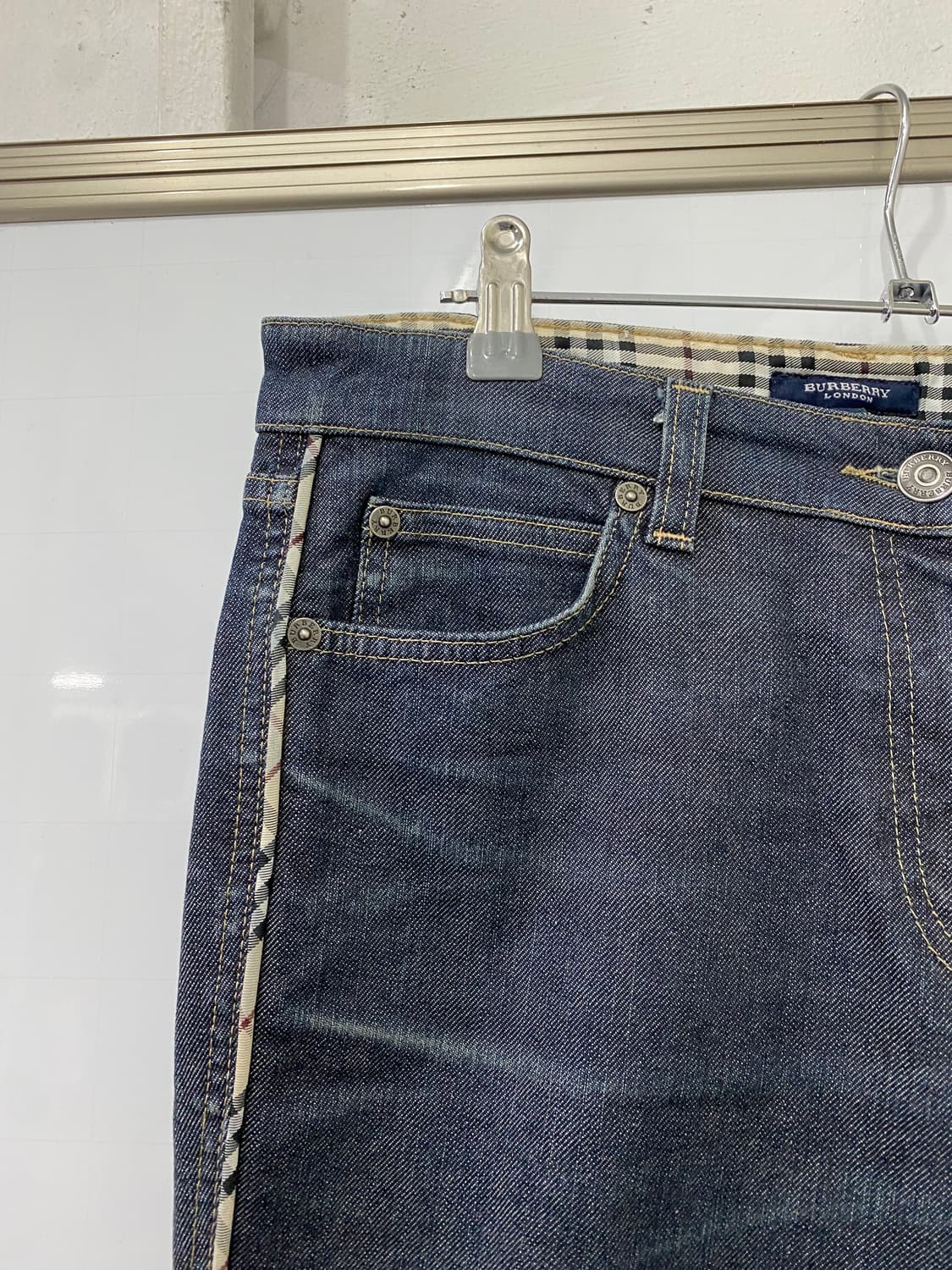 버버리 패턴 데님팬츠(8) 상품이미지3