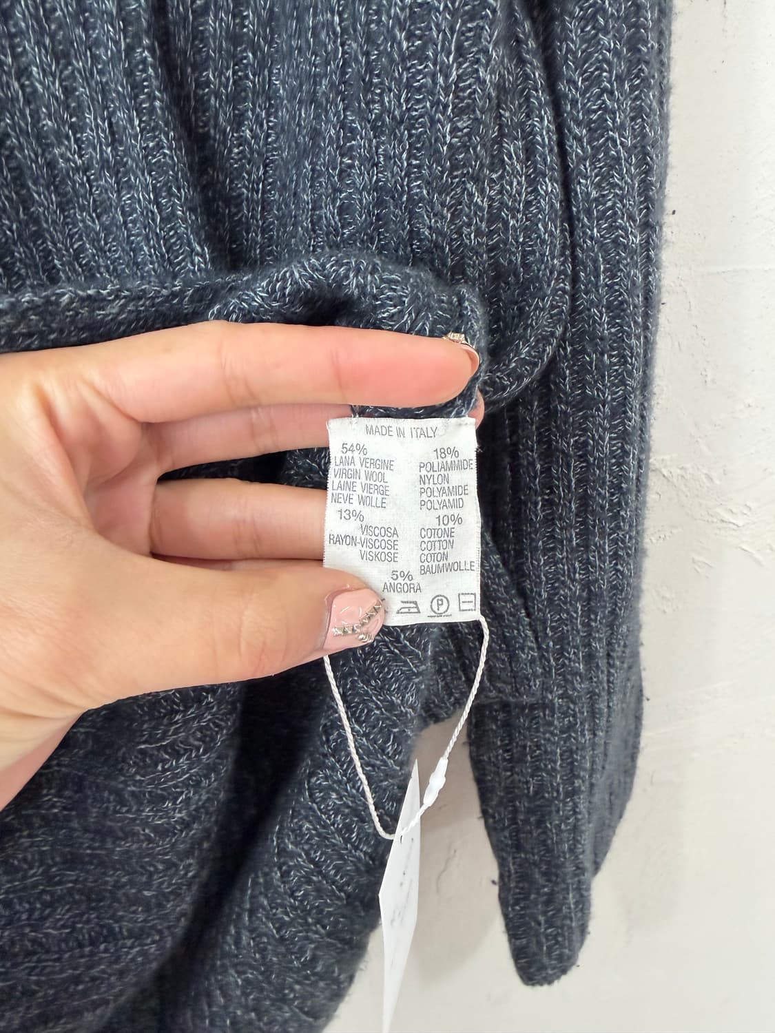 90s KRIZIA by MISS DEANNA 니트 가디건 상품이미지6