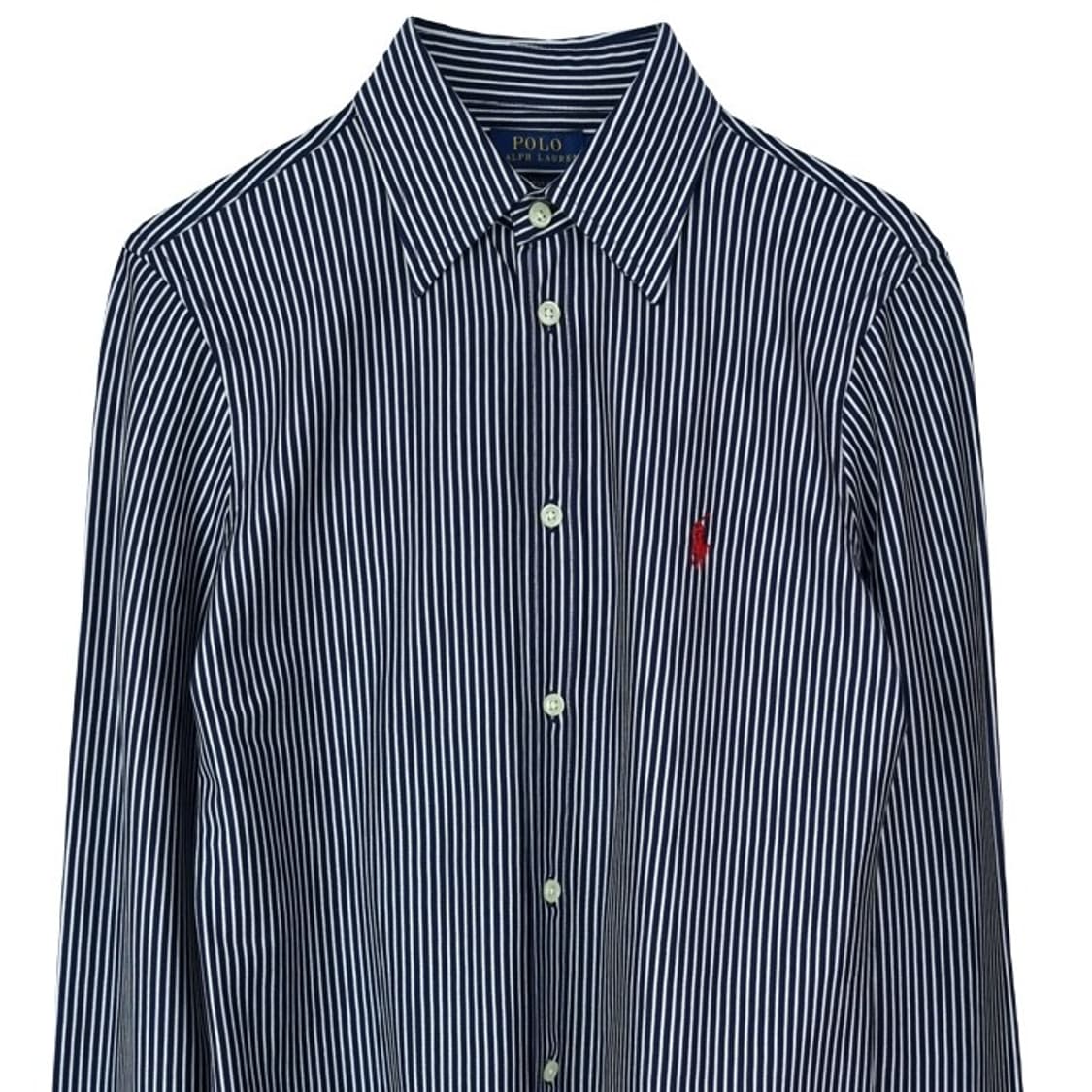 [폴로 랄프로렌] 포니 로고 자수 스트라이프 셔츠 M17523 상품이미지4