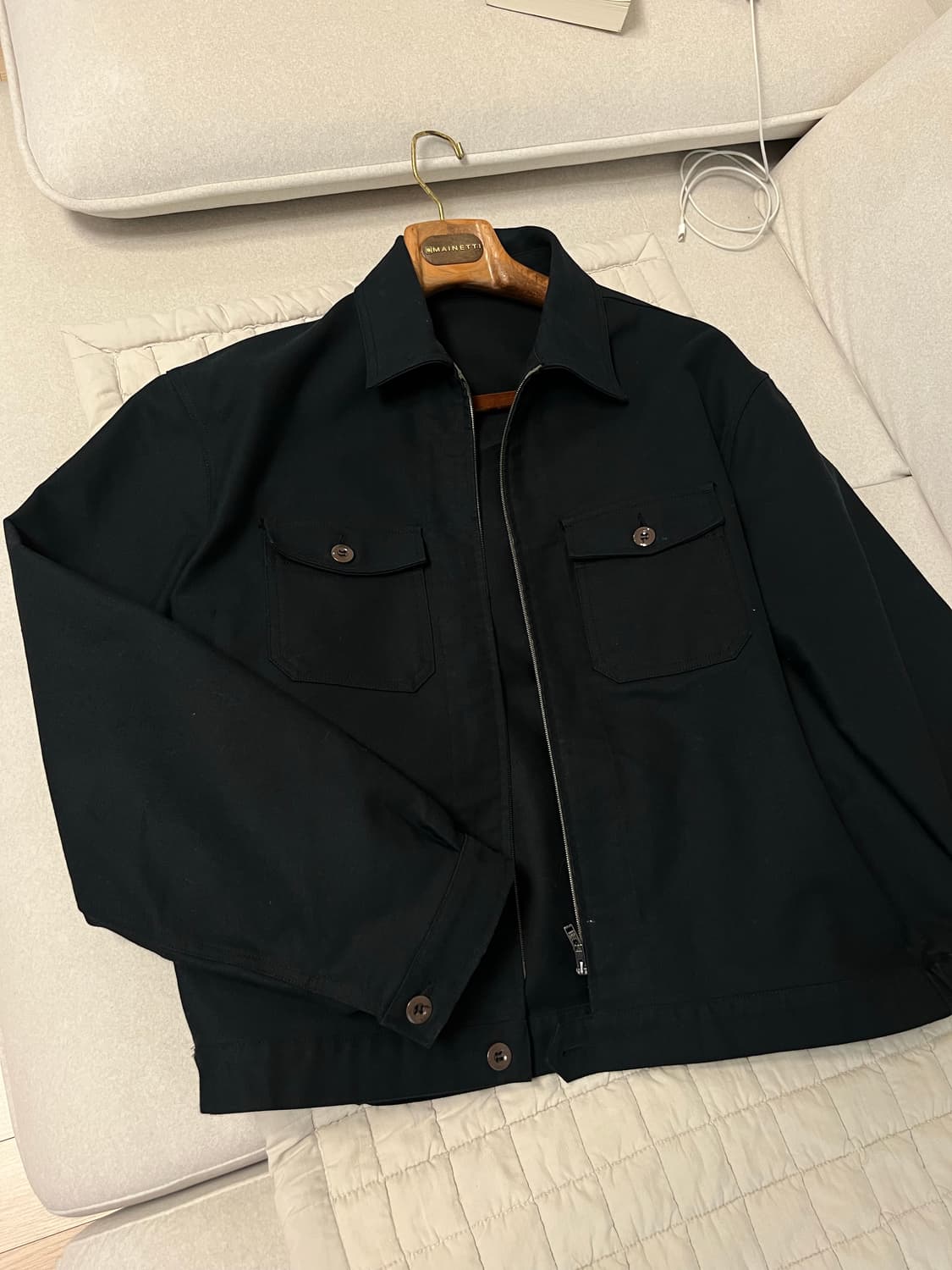 드레 프로젝트 Dre Cy-jacket v.2 블랙 4사이즈 상품이미지6