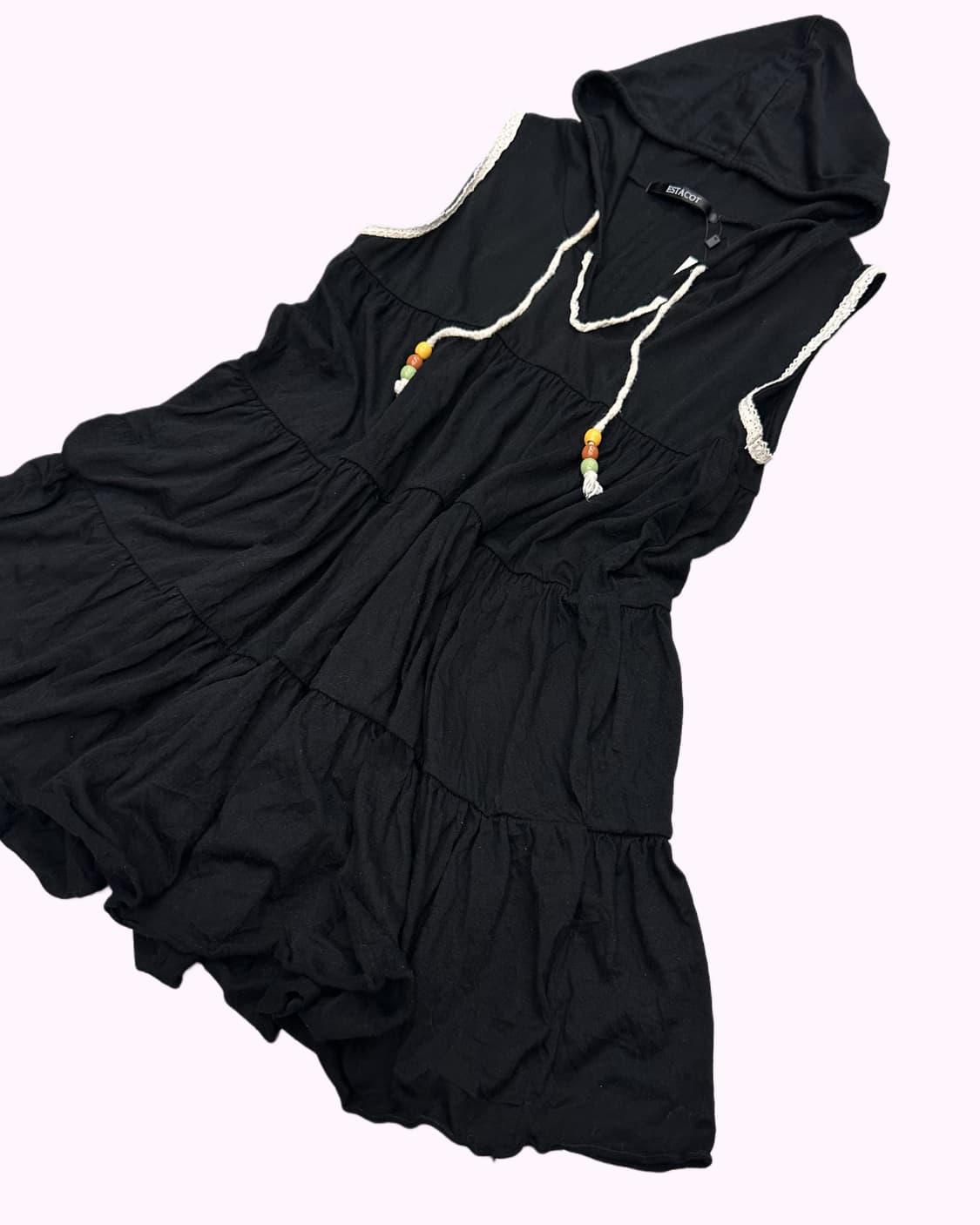 bids string hood sleeveless 상품이미지3