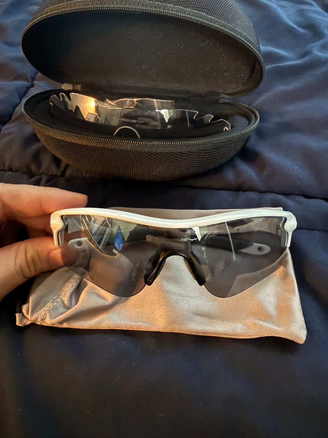 오클리 레이다락 화이트 그레이 상품이미지2