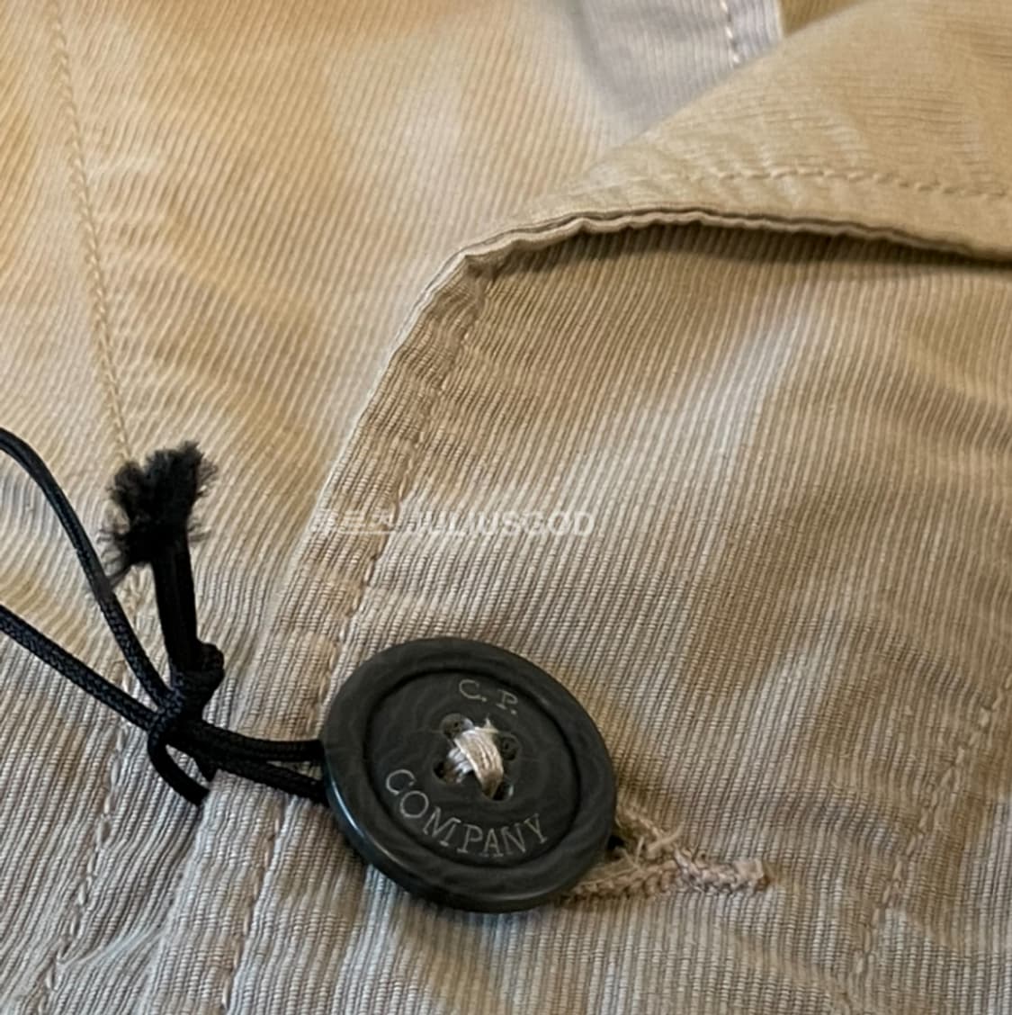 [L/새제품] CP COMPANY 씨피컴퍼니 모하비 베이지 오버 셔츠자켓 상품이미지6