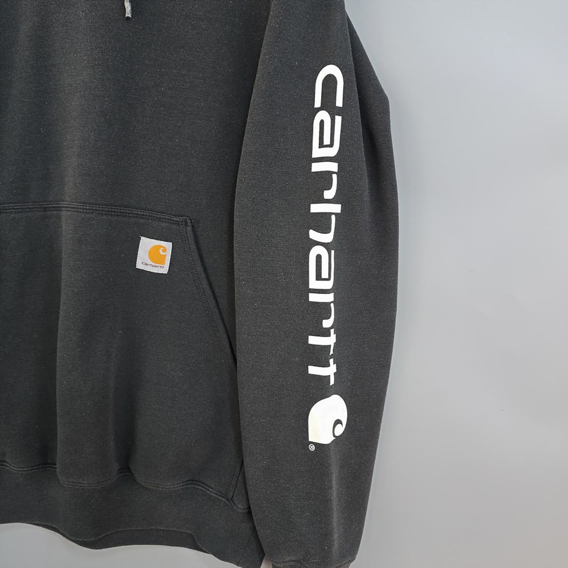 칼하트(carhartt) 로고 후드티 S 상품이미지4