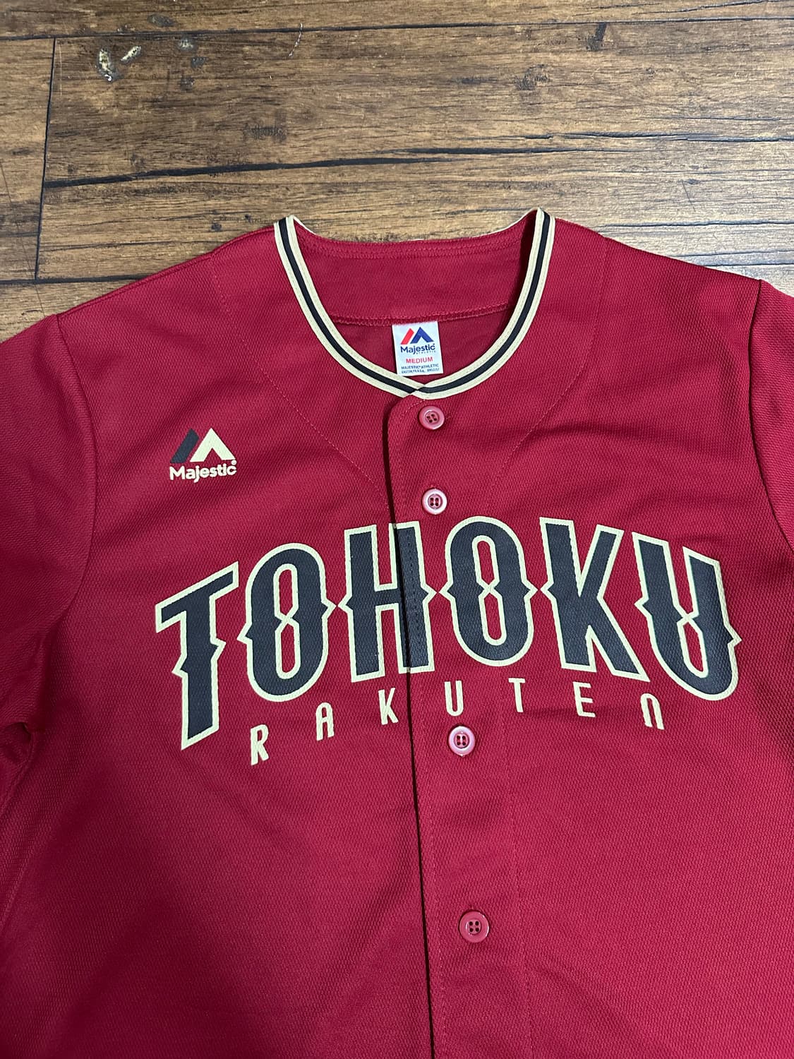 마제스틱 도호쿠 라쿠텐 야구 유니폼 M 새제품 상품이미지2