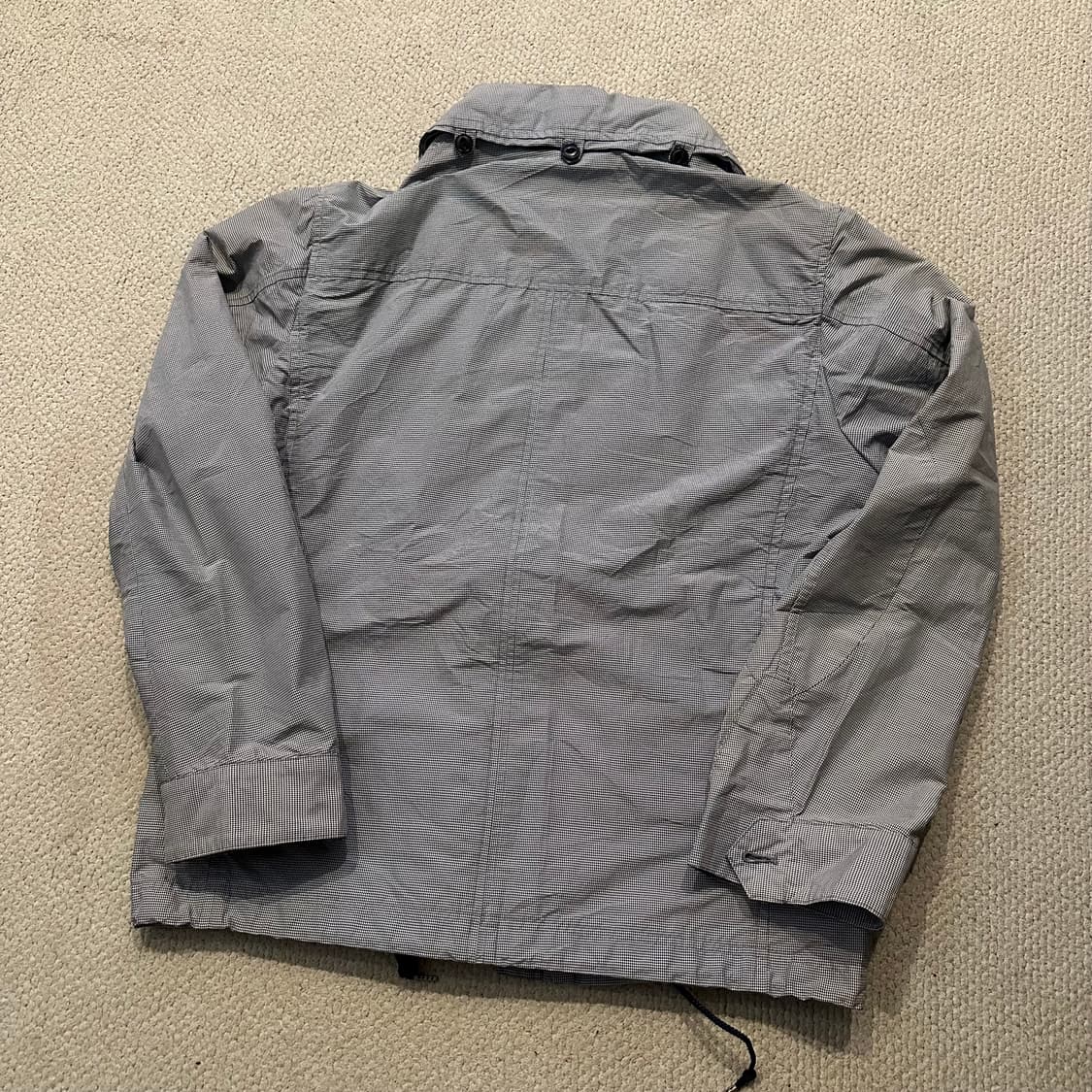 Navy 올메텍스 하운드투스 패턴 재킷  상품이미지10