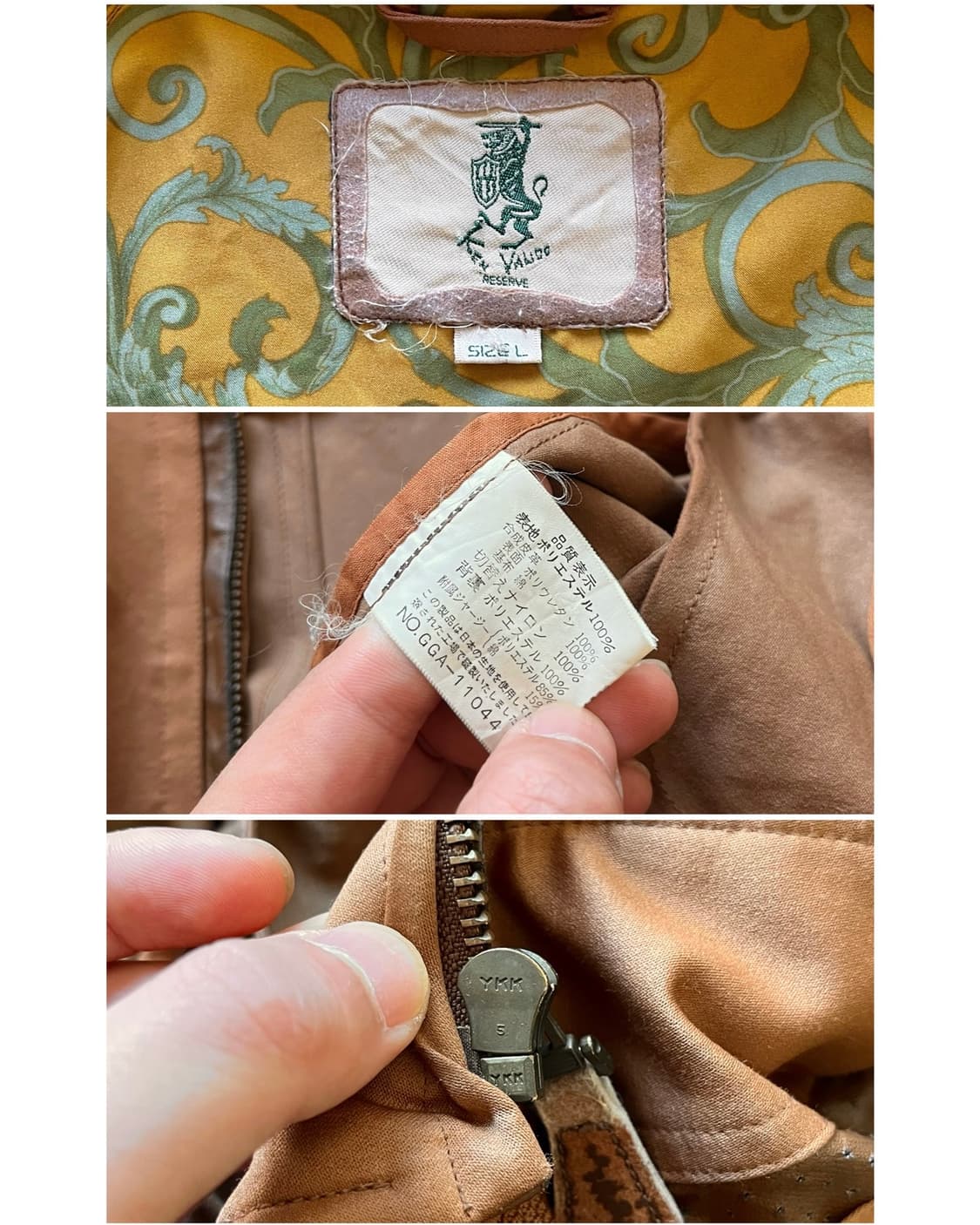 1980-90s Ken Valido Japan Bomber Jacket 상품이미지8
