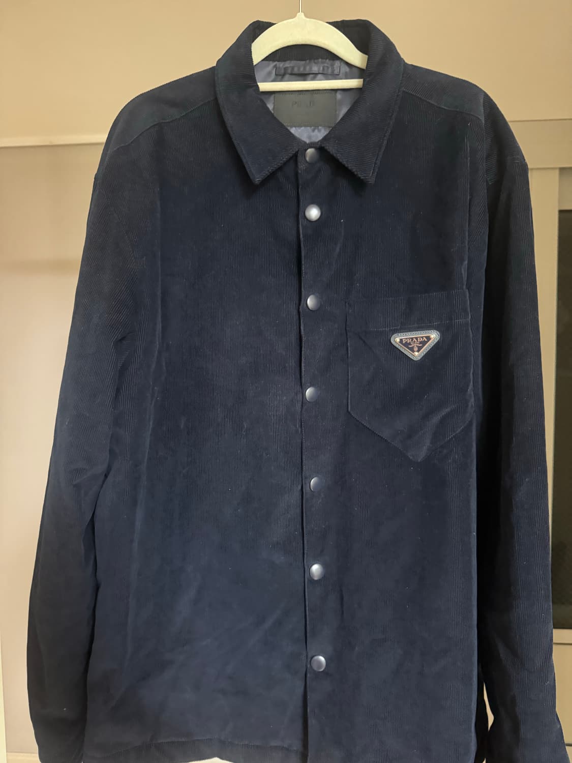 프라다 코듀로이 벨벳 자켓 XL 상품이미지1