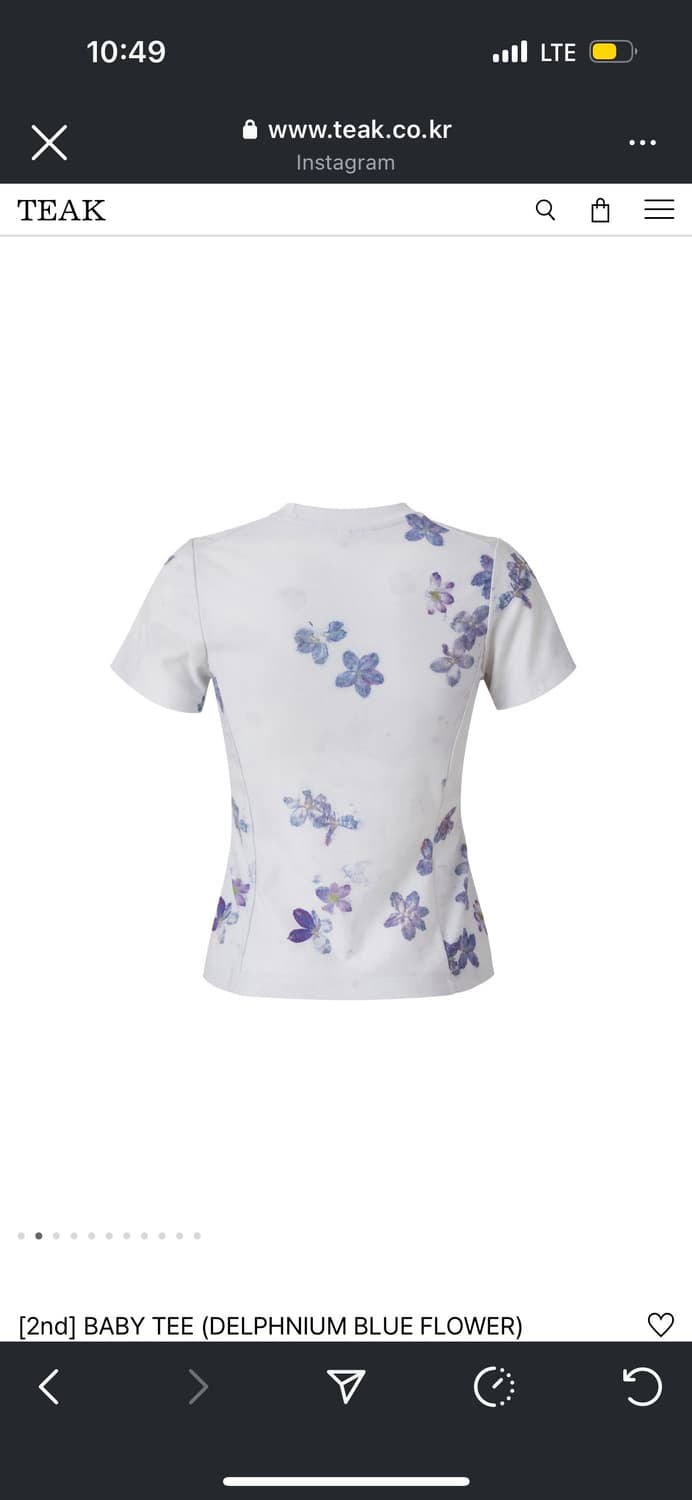 티크 baby tee 상품이미지2