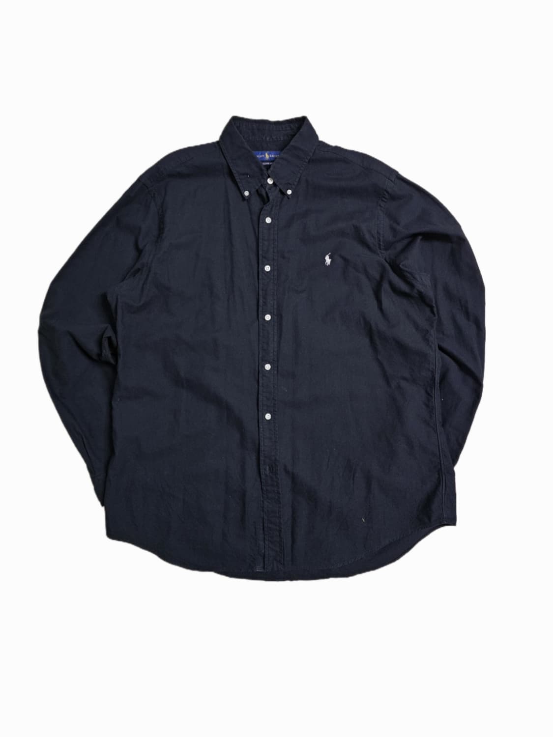 ​[XL] 폴로 랄프로렌 헤더 블랙 버튼다운 셔츠 상품이미지1